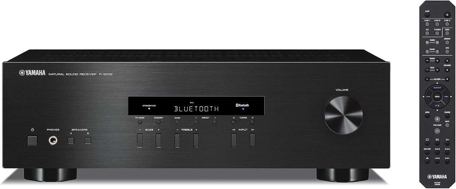 YAMAHA R-S202BL Stereo Receiver YAMAHA R-S202BL Stereo Receiver
