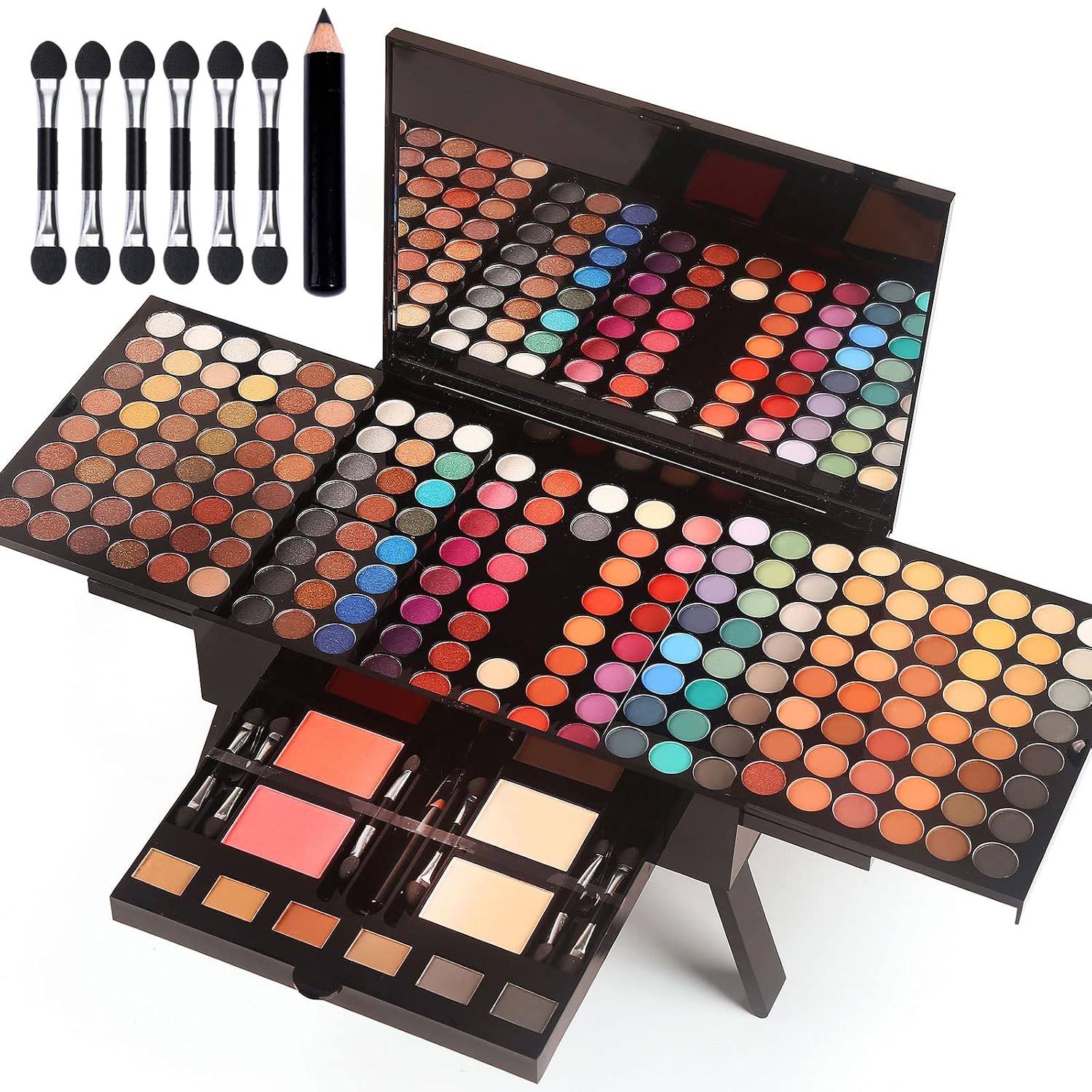 Women Makeup Sets Full Kits – 190 Colors Cosmetic Make Up Gifts Combination with Eyeshadow Facial Blusher Eyebrow Powder Face Concealer Powder Eyeliner Pencil with Full Size Mirror Makeup Palette Kit Women Makeup Sets Full Kits – 190 Colors Cosmetic Make Up Gifts Combination with Eyeshadow Facial Blusher Eyebrow Powder Face Concealer Powder Eyeliner Pencil with Full Size Mirror Makeup Palette Kit