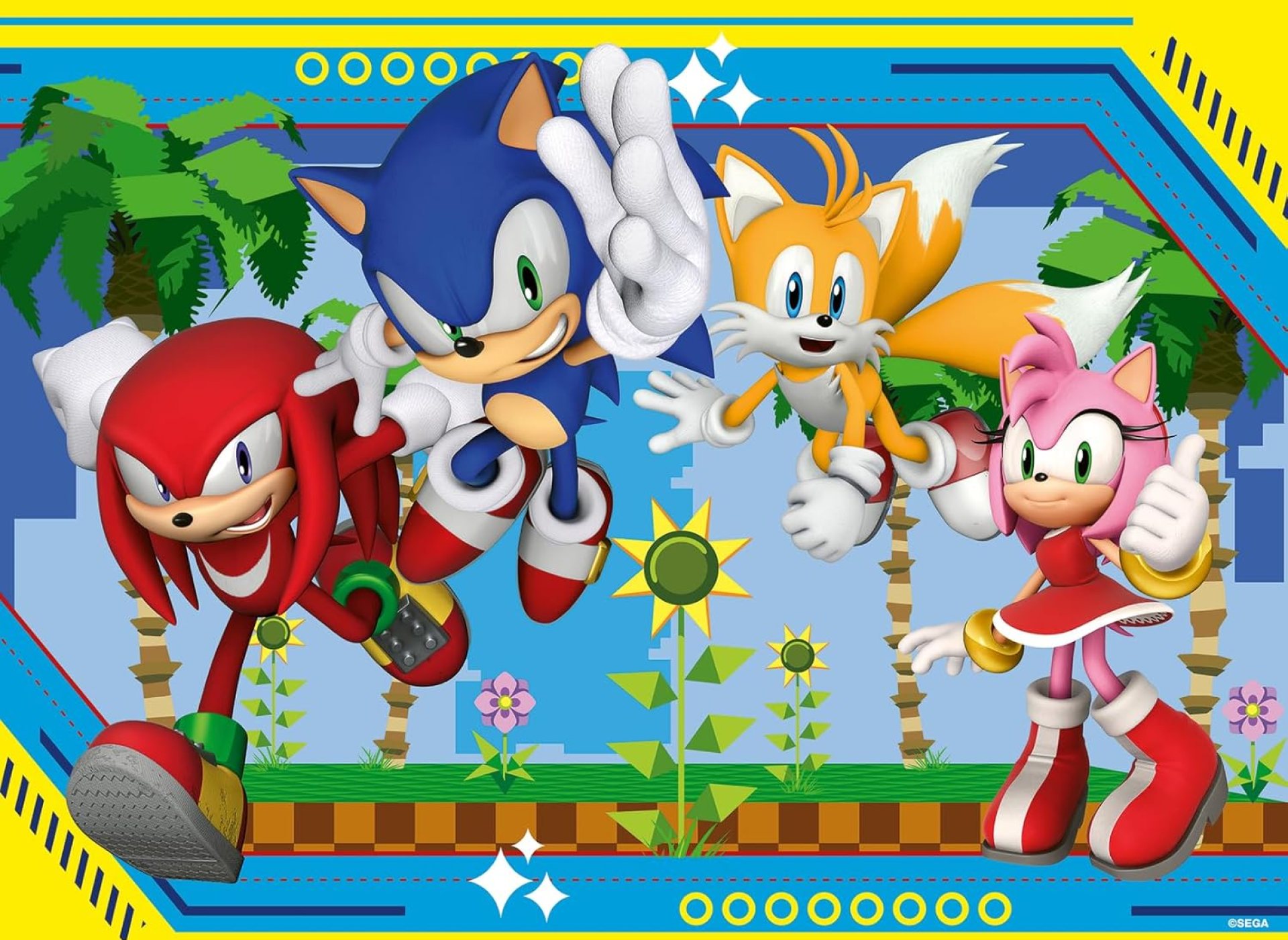 Ravensburger – Sonic The Hedgehog – 100 Piece Jigsaw Puzzle – XXL Pieces for Easy Assembly – Exciting, Bold Image of Sonic & Friends – Premium Quality – Ideal Gift – Screen-Free Fun – Children Age 6+ Ravensburger – Sonic The Hedgehog – 100 Piece Jigsaw Puzzle – XXL Pieces for Easy Assembly – Exciting, Bold Image of Sonic & Friends – Premium Quality – Ideal Gift – Screen-Free Fun – Children Age 6+