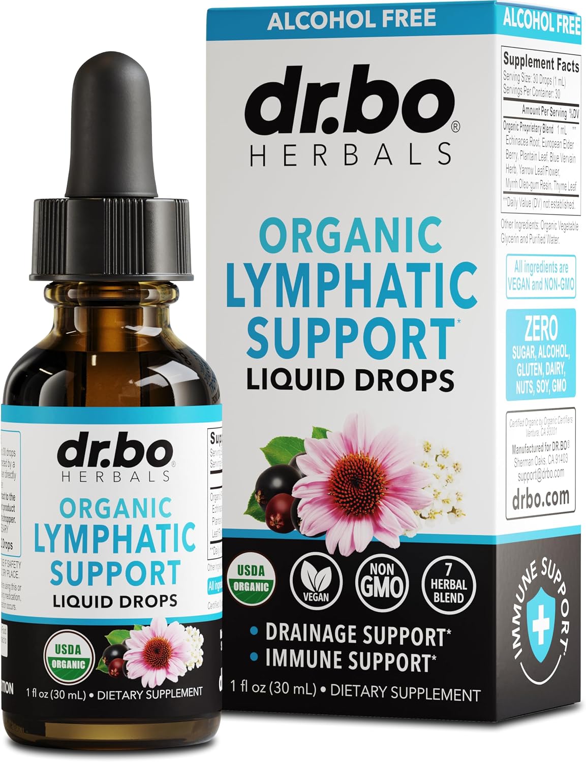 Lymphatic Drainage Supplements Drops – Organic Lymphatic Support Liquid Drops Cleanse with Echinacea for Lymph System Support Supplement, Lymph Node Detox Cleanse System Drainage – 1oz Vegan Non-GMO Lymphatic Drainage Supplements Drops – Organic Lymphatic Support Liquid Drops Cleanse with Echinacea for Lymph System Support Supplement, Lymph Node Detox Cleanse System Drainage – 1oz Vegan Non-GMO