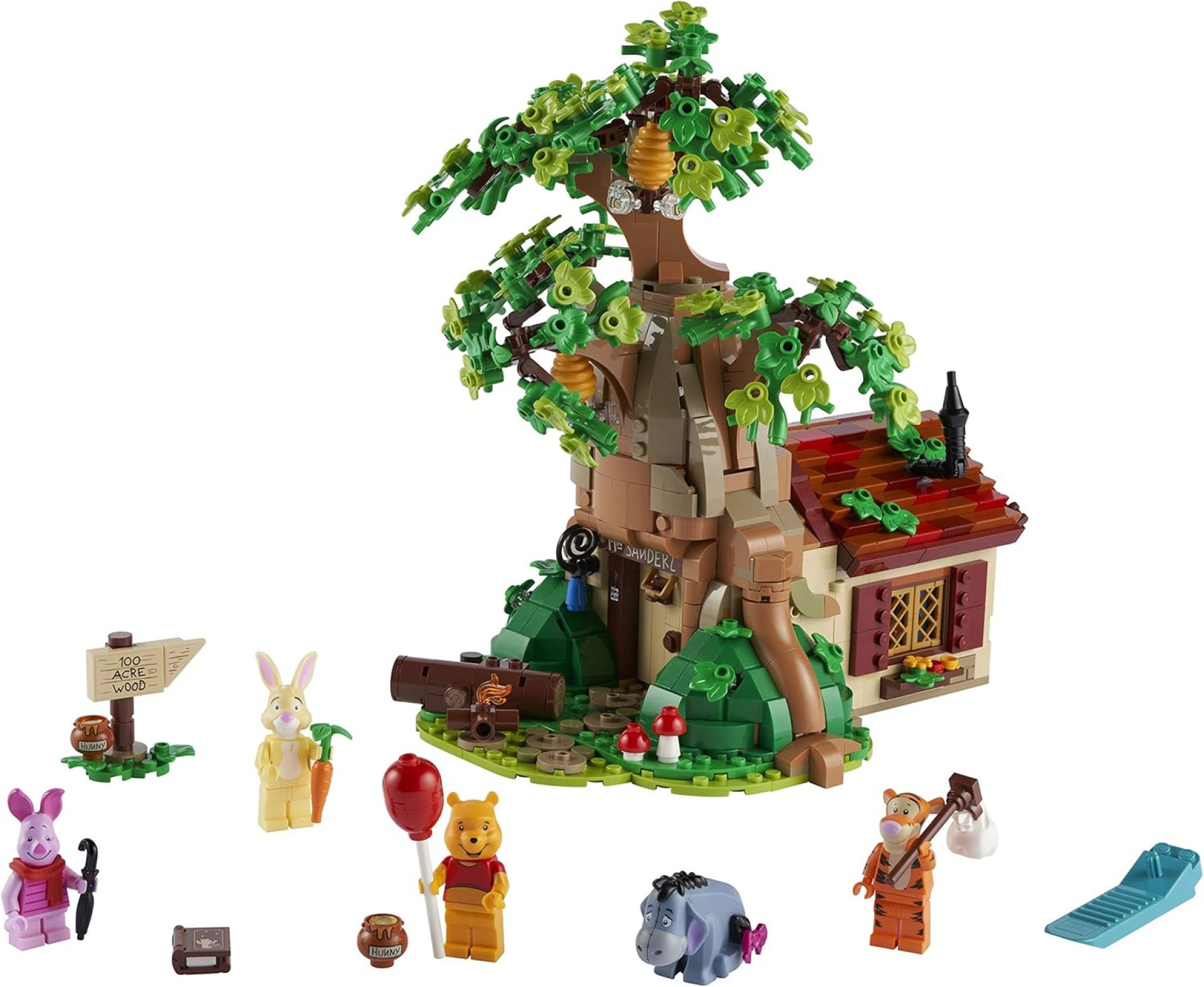 LEGO 21326 Ideas Ensemble Disney Pour adultes Winnie l’Ourson, Maison a Exposer, Figurine Bourriquet, Figurine Porcinet LEGO 21326 Ideas Ensemble Disney Pour adultes Winnie l’Ourson, Maison a Exposer, Figurine Bourriquet, Figurine Porcinet