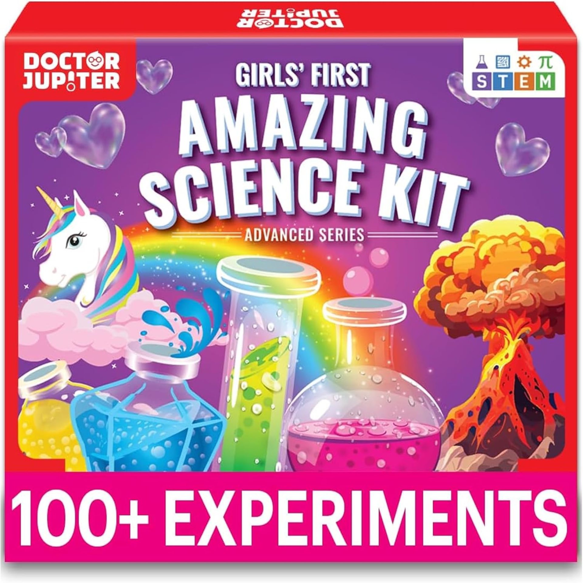 Doctor Jupiter My First Amazing Science Kit for Girls Ages 4+ | Birthday Gift Ideas for 4-5-6-7-8-9-10-11-12 Year Old Girls | STEM Learning & Educational Toys, Summer Activities Doctor Jupiter My First Amazing Science Kit for Girls Ages 4+ | Birthday Gift Ideas for 4-5-6-7-8-9-10-11-12 Year Old Girls | STEM Learning & Educational Toys, Summer Activities