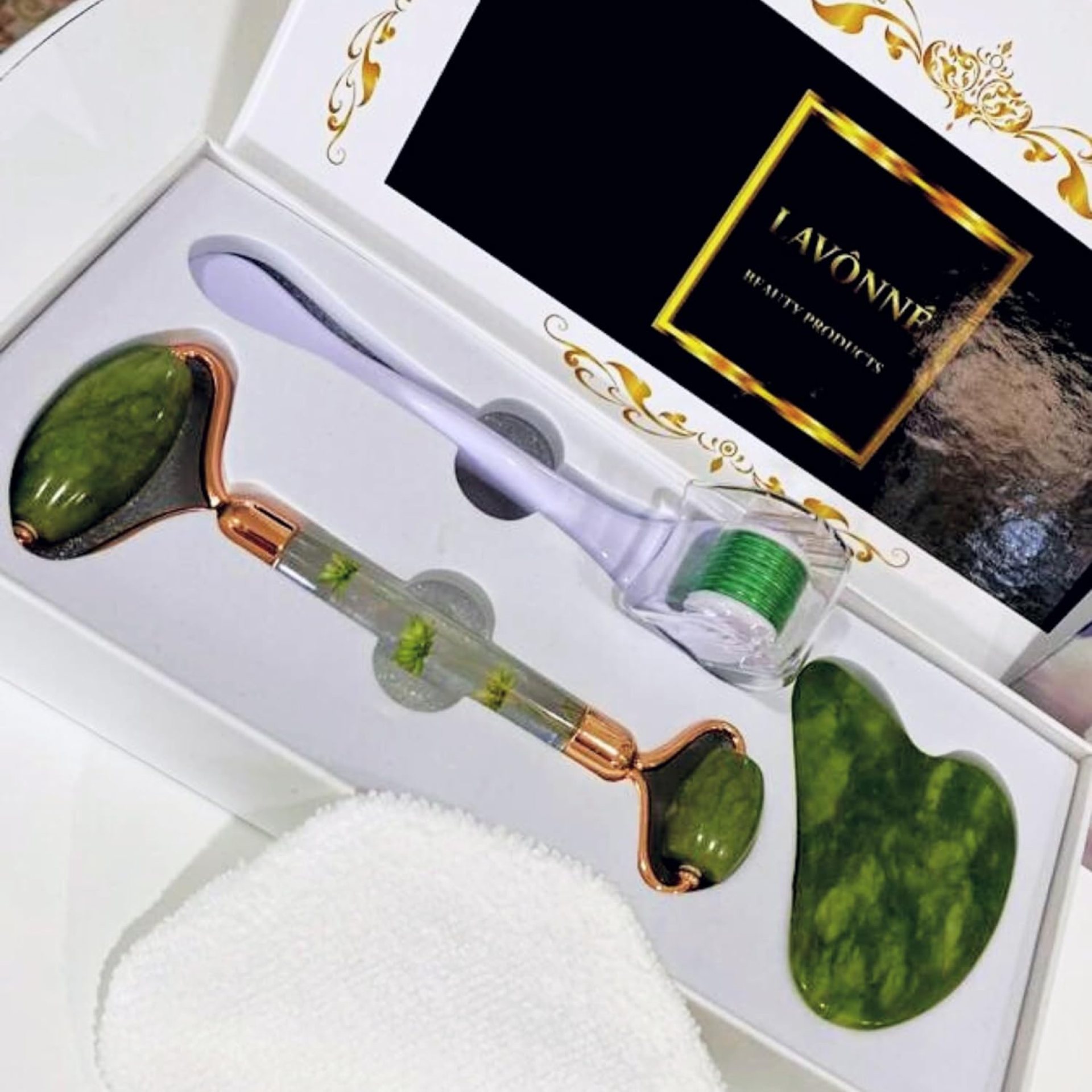 100% Authentic Jade Roller and Gua Sha Set for face I Microneedle I Facial Tools I Real Guasha I Premium Quality I Mother’s Day Gift for wife 100% Authentic Jade Roller and Gua Sha Set for face I Microneedle I Facial Tools I Real Guasha I Premium Quality I Mother’s Day Gift for wife