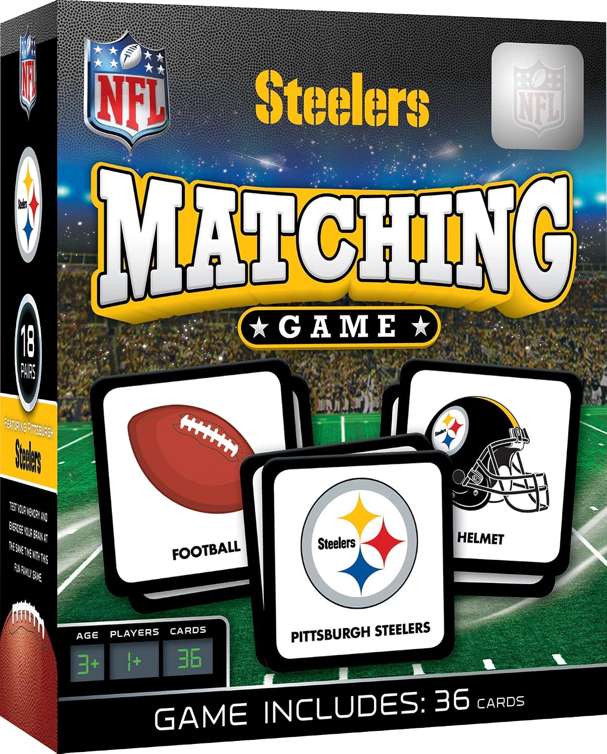 Masterpieces NFL Denver Broncos Matching Game – Fun Family Game for Kids – Officially Licensed NFL Product Masterpieces NFL Denver Broncos Matching Game – Fun Family Game for Kids – Officially Licensed NFL Product