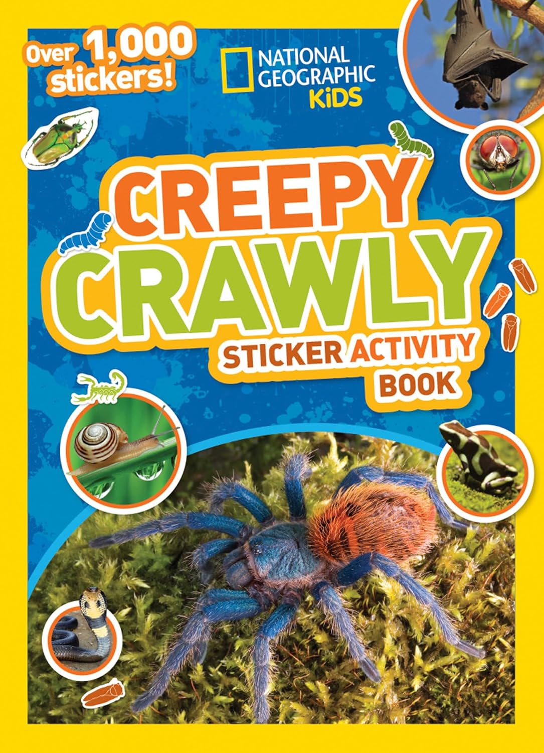 National Geographic Kids Creepy Crawly Sticker Activity Book: Over 1,000 Stickers! (NGK Sticker Activity Books) National Geographic Kids Creepy Crawly Sticker Activity Book: Over 1,000 Stickers! (NGK Sticker Activity Books)