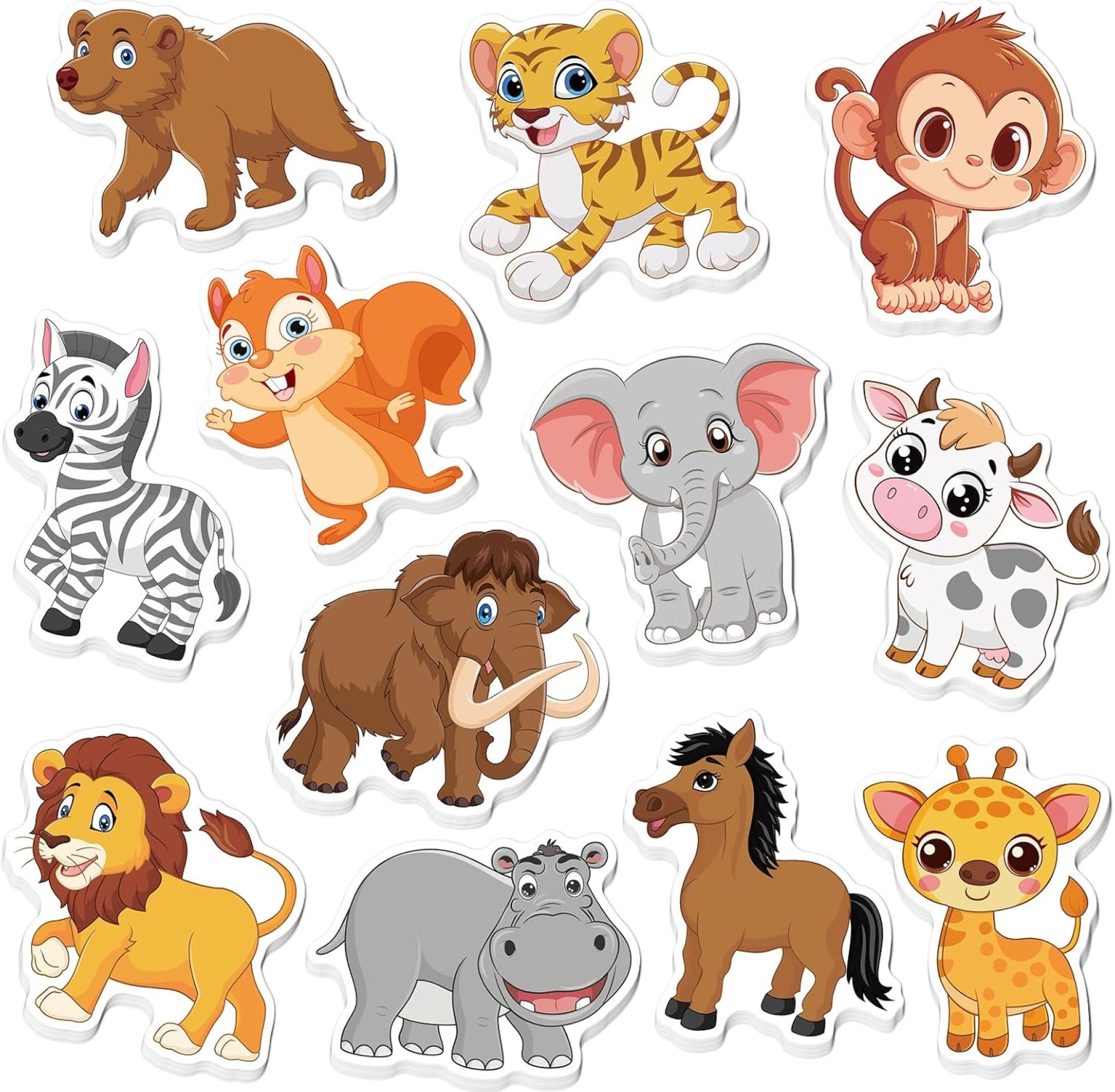 600Pcs Safari Animal Sticky Notes, Cute Elephant Zebra Monkey Sticky Notes Jungle Animal Sticky Notepad Wild Self Sticky Memo Pads for Jungle Safari Party Favors Home Office School Supplies 600Pcs Safari Animal Sticky Notes, Cute Elephant Zebra Monkey Sticky Notes Jungle Animal Sticky Notepad Wild Self Sticky Memo Pads for Jungle Safari Party Favors Home Office School Supplies
