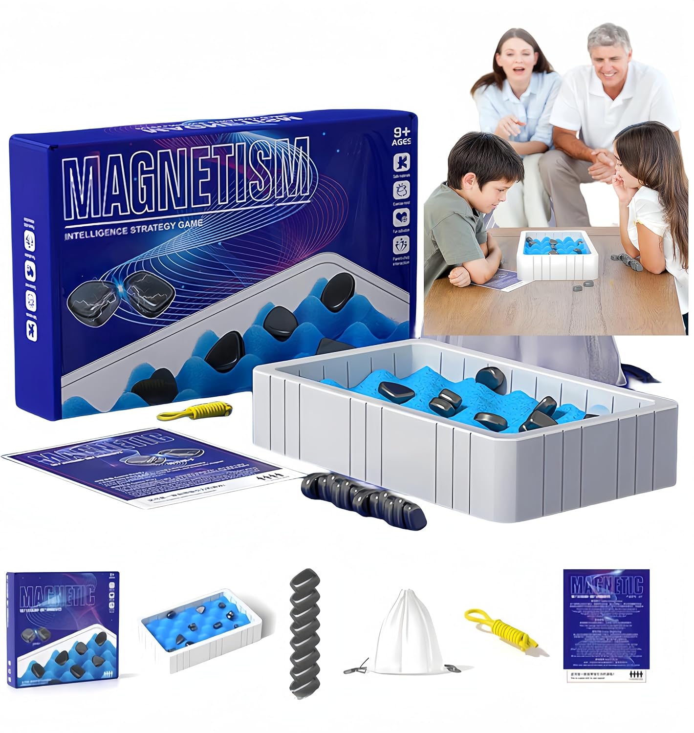2024 New Portable, Magnetic Chess Game, Intellectual Battle Game, Strategy Game for Children and Adults, Fun Family Party Game, Multiplayer Magnetic Board Game,Fun Puzzle Gift… (Set A) 2024 New Portable, Magnetic Chess Game, Intellectual Battle Game, Strategy Game for Children and Adults, Fun Family Party Game, Multiplayer Magnetic Board Game,Fun Puzzle Gift… (Set A)