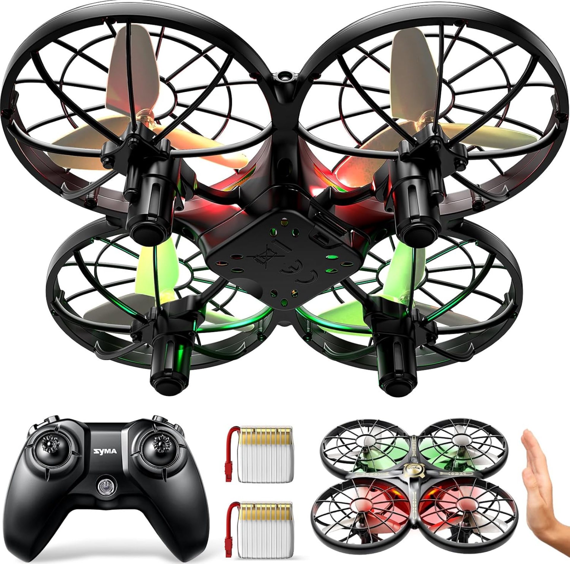 SYMA Drone for Kids 8-12 with Automatic Obstacle Avoidance, 20 Mins Flight Time(2 Batteries), One-Key 360°Flips and Altitude Hold, Safe Flying Toys for Boys and Girls SYMA Drone for Kids 8-12 with Automatic Obstacle Avoidance, 20 Mins Flight Time(2 Batteries), One-Key 360°Flips and Altitude Hold, Safe Flying Toys for Boys and Girls