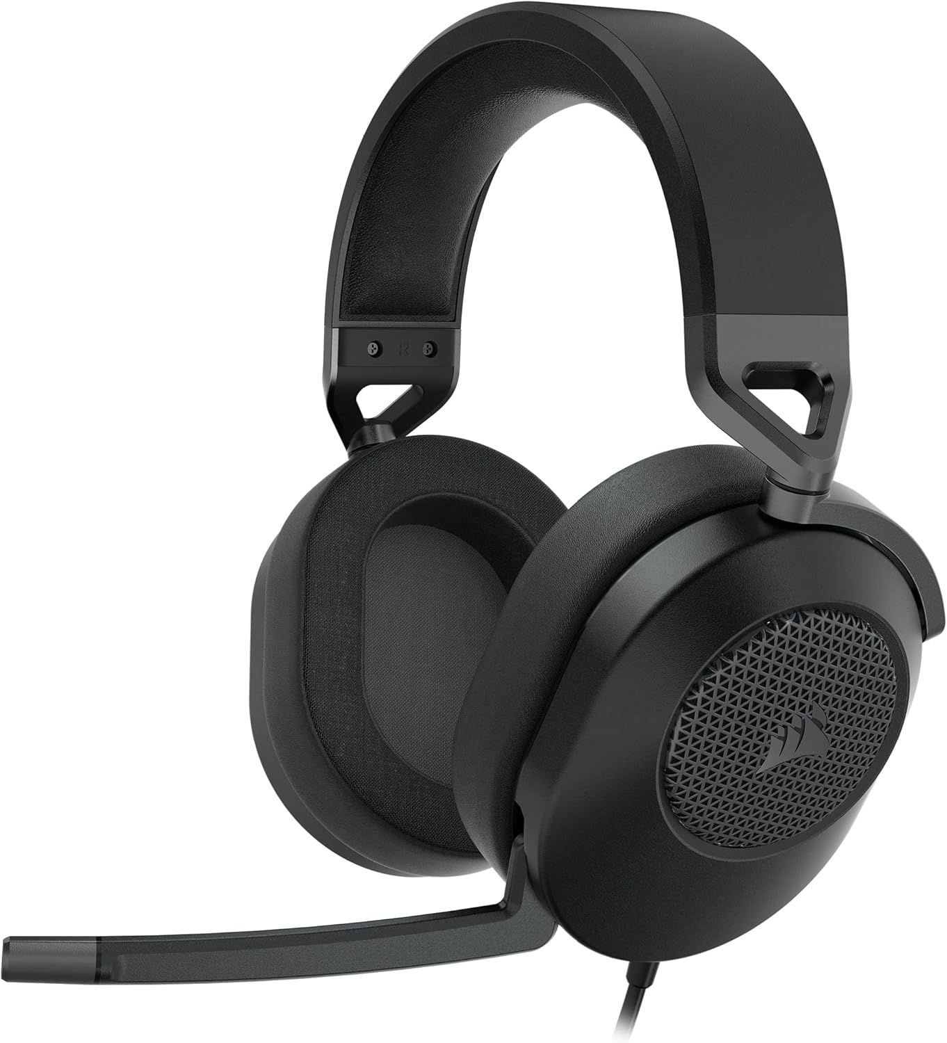 CORSAIR HS65 SURROUND Multiplatform Wired Gaming Headset – Dolby Atmos – SonarWorks SoundID – iCUE Compatible – PC, Mac, PS5, PS4, Xbox, Nintendo Switch, Mobile – Carbon CORSAIR HS65 SURROUND Multiplatform Wired Gaming Headset – Dolby Atmos – SonarWorks SoundID – iCUE Compatible – PC, Mac, PS5, PS4, Xbox, Nintendo Switch, Mobile – Carbon