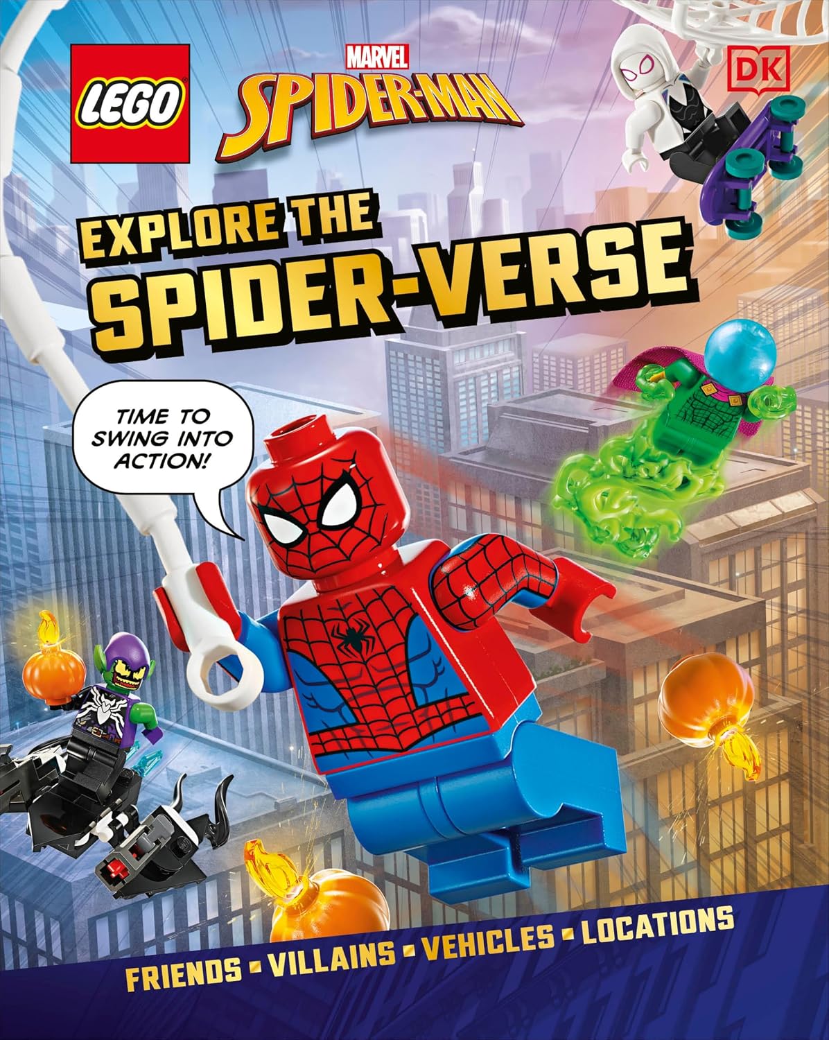 LEGO Marvel Spider-Man Explore the Spider-Verse (Library Edition): Without Minifigure LEGO Marvel Spider-Man Explore the Spider-Verse (Library Edition): Without Minifigure