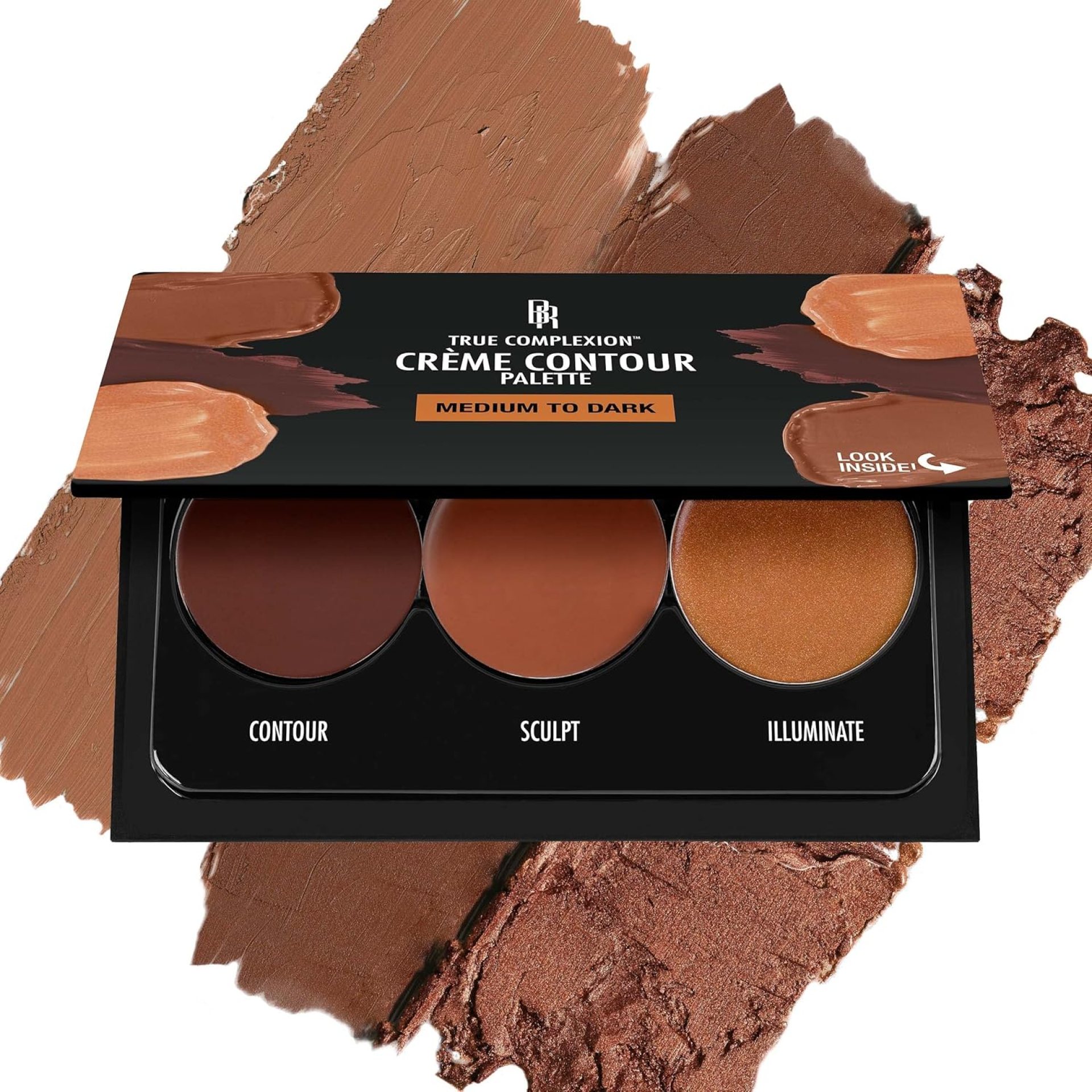 Black Radiance True Complexion Creme Contour Palette, Medium to Dark, 7.5 Gram Black Radiance True Complexion Creme Contour Palette, Medium to Dark, 7.5 Gram