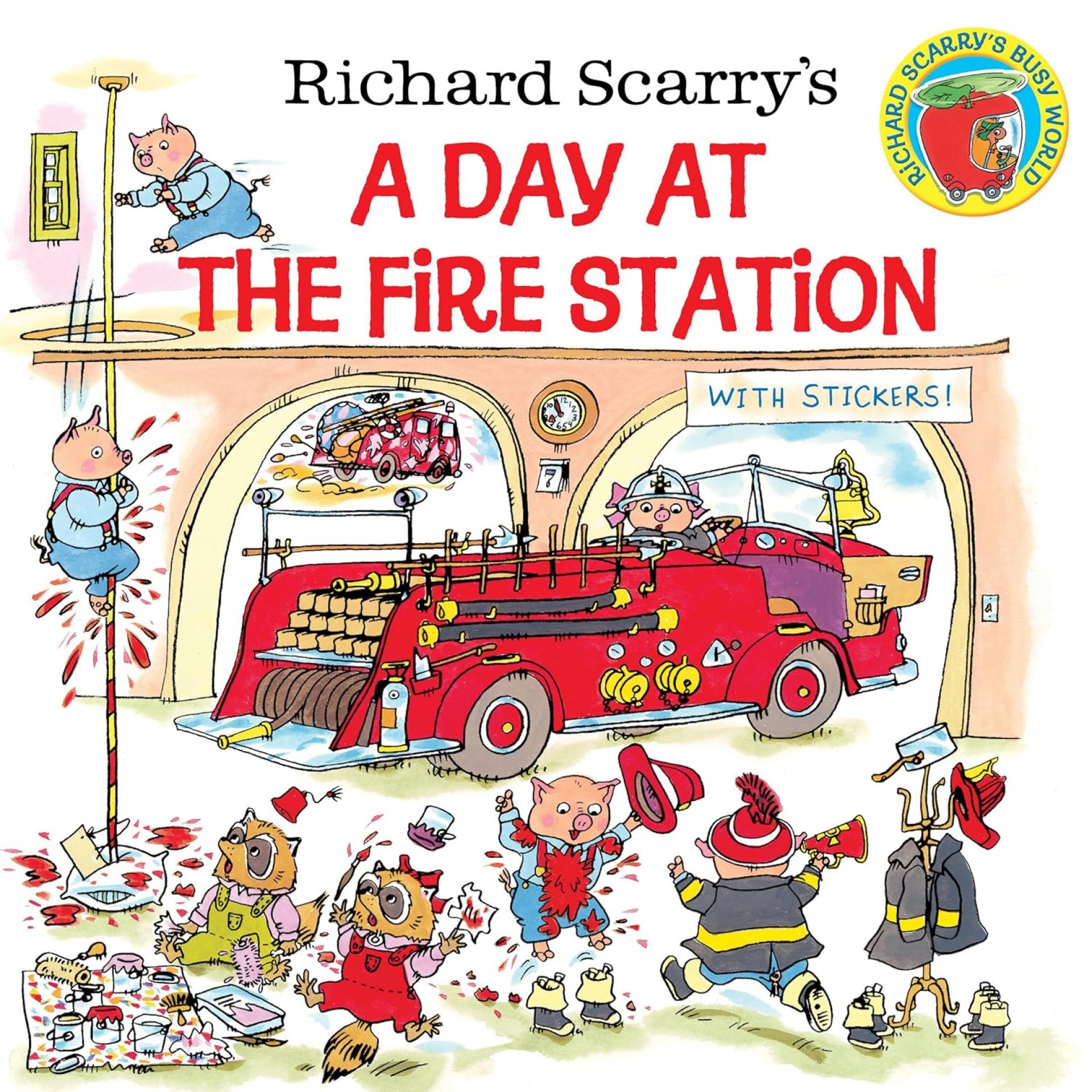 Richard Scarry’s A Day at the Fire Station (Pictureback) Richard Scarry’s A Day at the Fire Station (Pictureback)