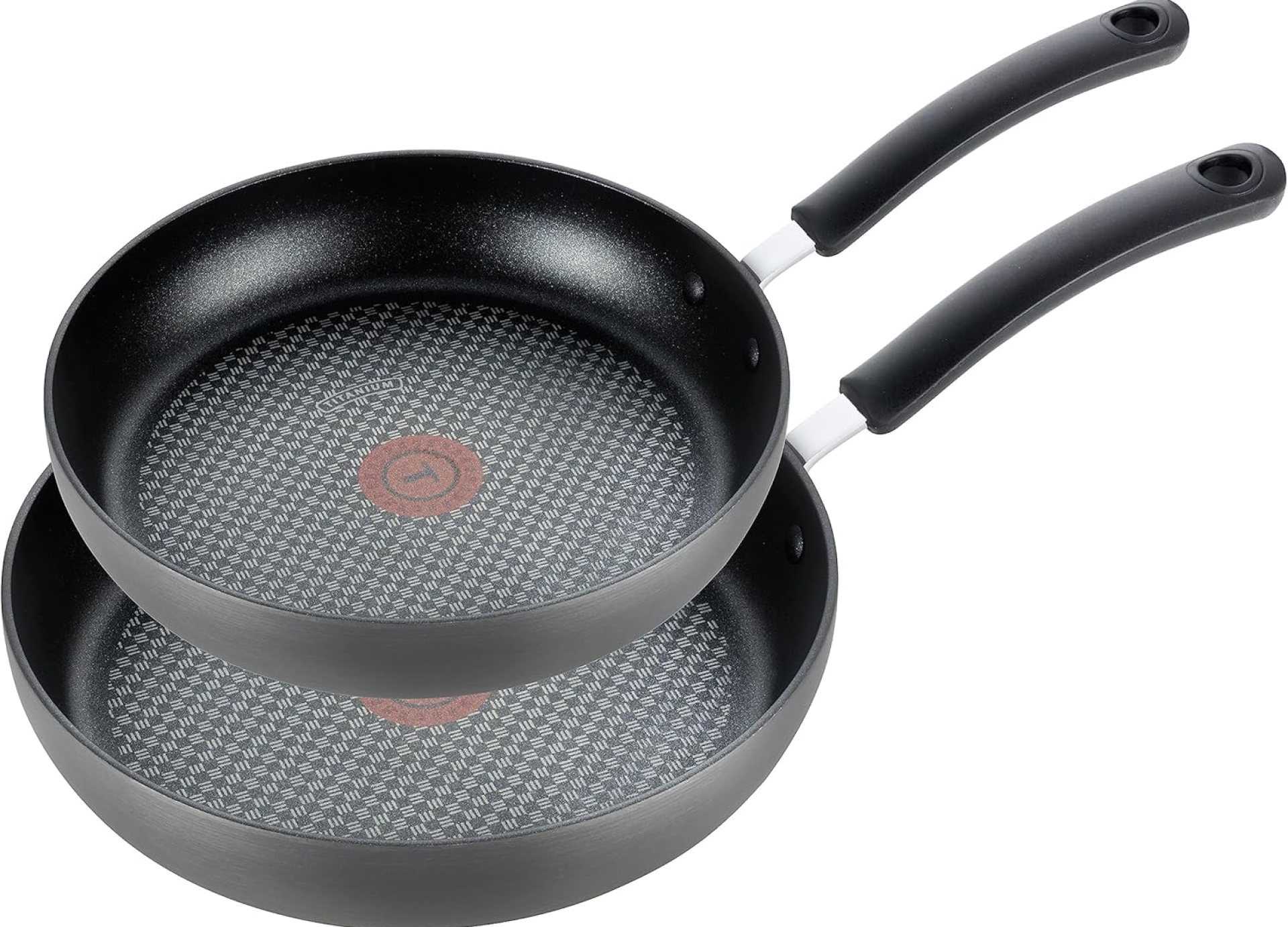 T-fal Ultimate Hard Anodized Nonstick Fry Pan Set 2 Piece, 8, 10 Inch, Oven Broiler Safe 400F, Kitchen, Cookware, Pots and Pans Set Non Stick, Frying Pans, Dishwasher Safe, Black T-fal Ultimate Hard Anodized Nonstick Fry Pan Set 2 Piece, 8, 10 Inch, Oven Broiler Safe 400F, Kitchen, Cookware, Pots and Pans Set Non Stick, Frying Pans, Dishwasher Safe, Black