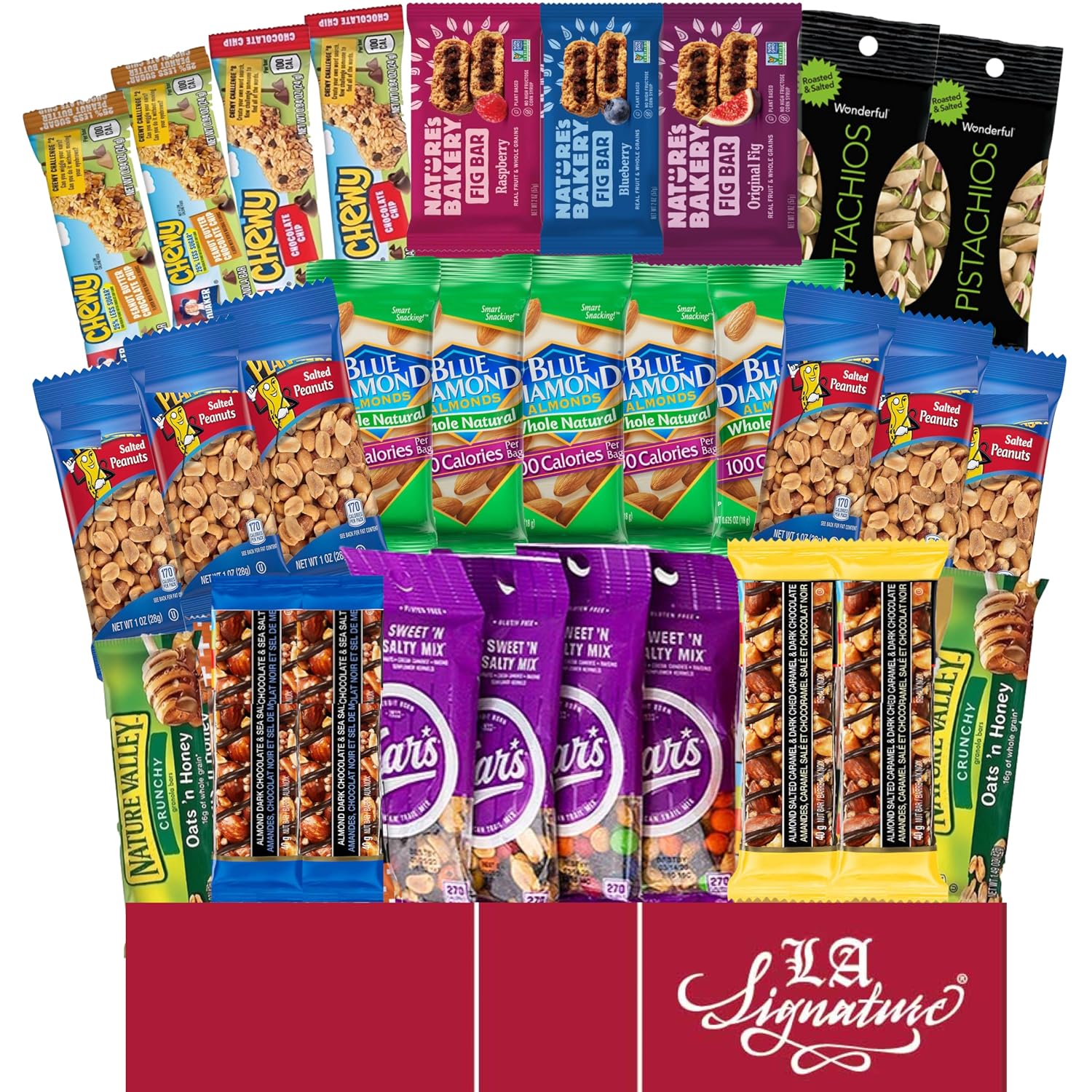 Ultimate Healthy Care Package (30 Count) – Bars & Nuts Variety- Gift Box Bundle Present – Kids, Adults, Boys, Girls, College Student, Ultimate Healthy Care Package (30 Count) – Bars & Nuts Variety- Gift Box Bundle Present – Kids, Adults, Boys, Girls, College Student,