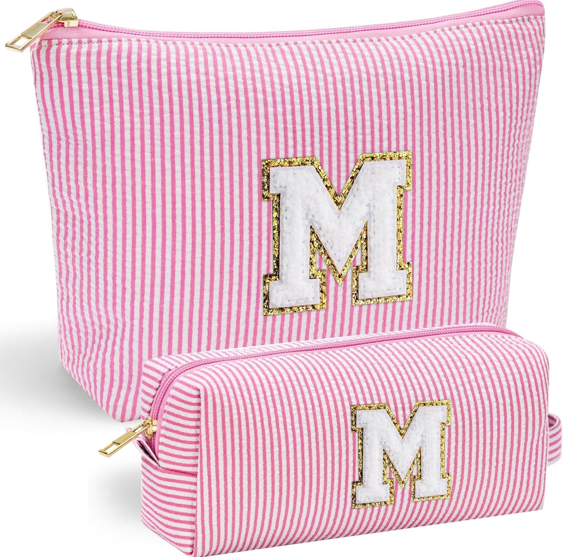 YOOLIFE Mothers Day Gifts for Women Girls- Pink Preppy Makeup Bag Best Friend Birthday Gifts Graduation Teacher Gifts Wedding Gifts Bridesmaid Gifts Daughter Teacher Wife Gifts Teen Girl Gifts M YOOLIFE Mothers Day Gifts for Women Girls- Pink Preppy Makeup Bag Best Friend Birthday Gifts Graduation Teacher Gifts Wedding Gifts Bridesmaid Gifts Daughter Teacher Wife Gifts Teen Girl Gifts M