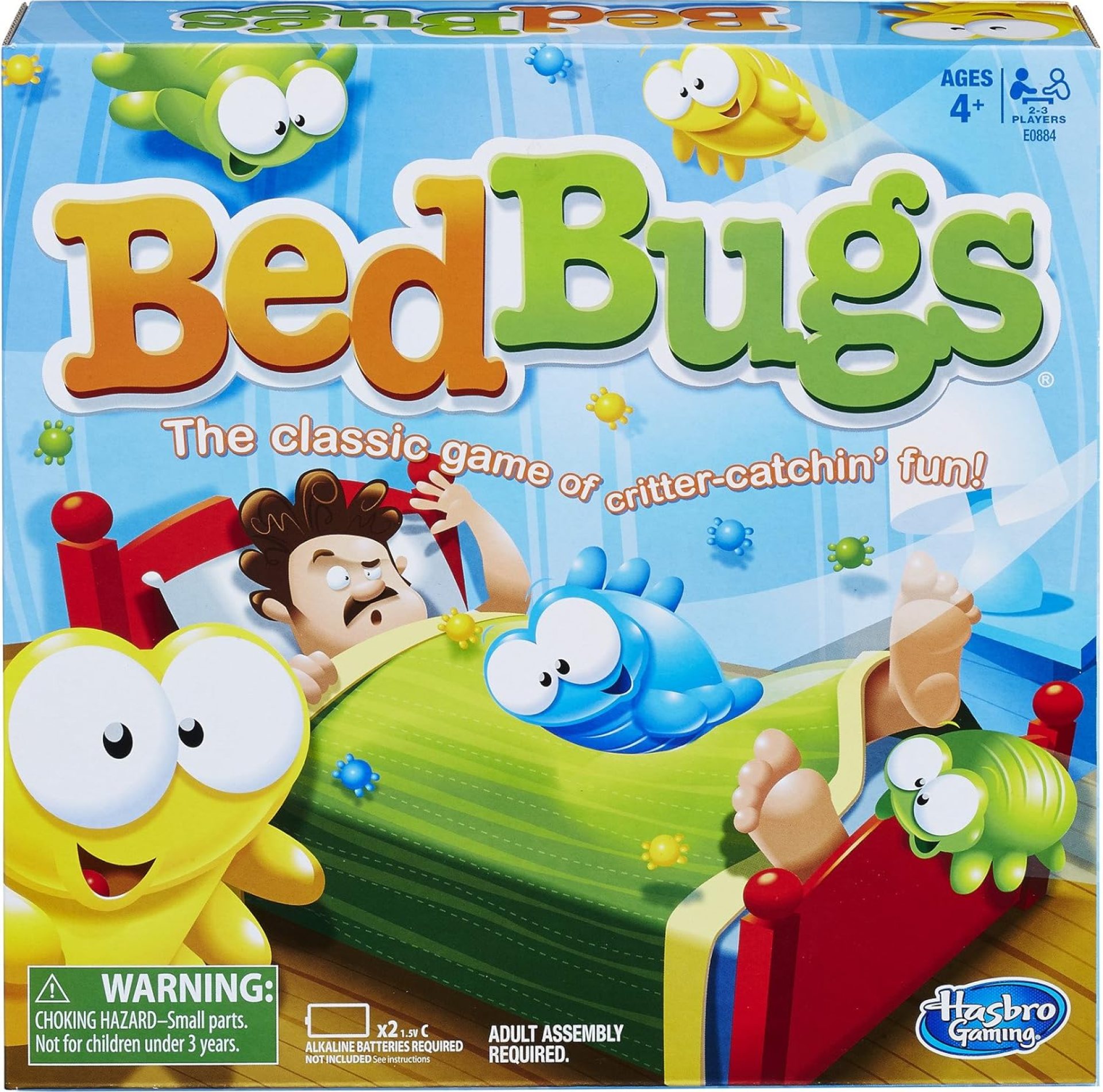 Bed Bugs Board Game | The Classic Game of Critter-Catchin’ Fun | Kids and Preschool Games | Ages 4 and Up | 2 to 3 Players | Family Games | Kids Gifts (Amazon Exclusive) Bed Bugs Board Game | The Classic Game of Critter-Catchin’ Fun | Kids and Preschool Games | Ages 4 and Up | 2 to 3 Players | Family Games | Kids Gifts (Amazon Exclusive)