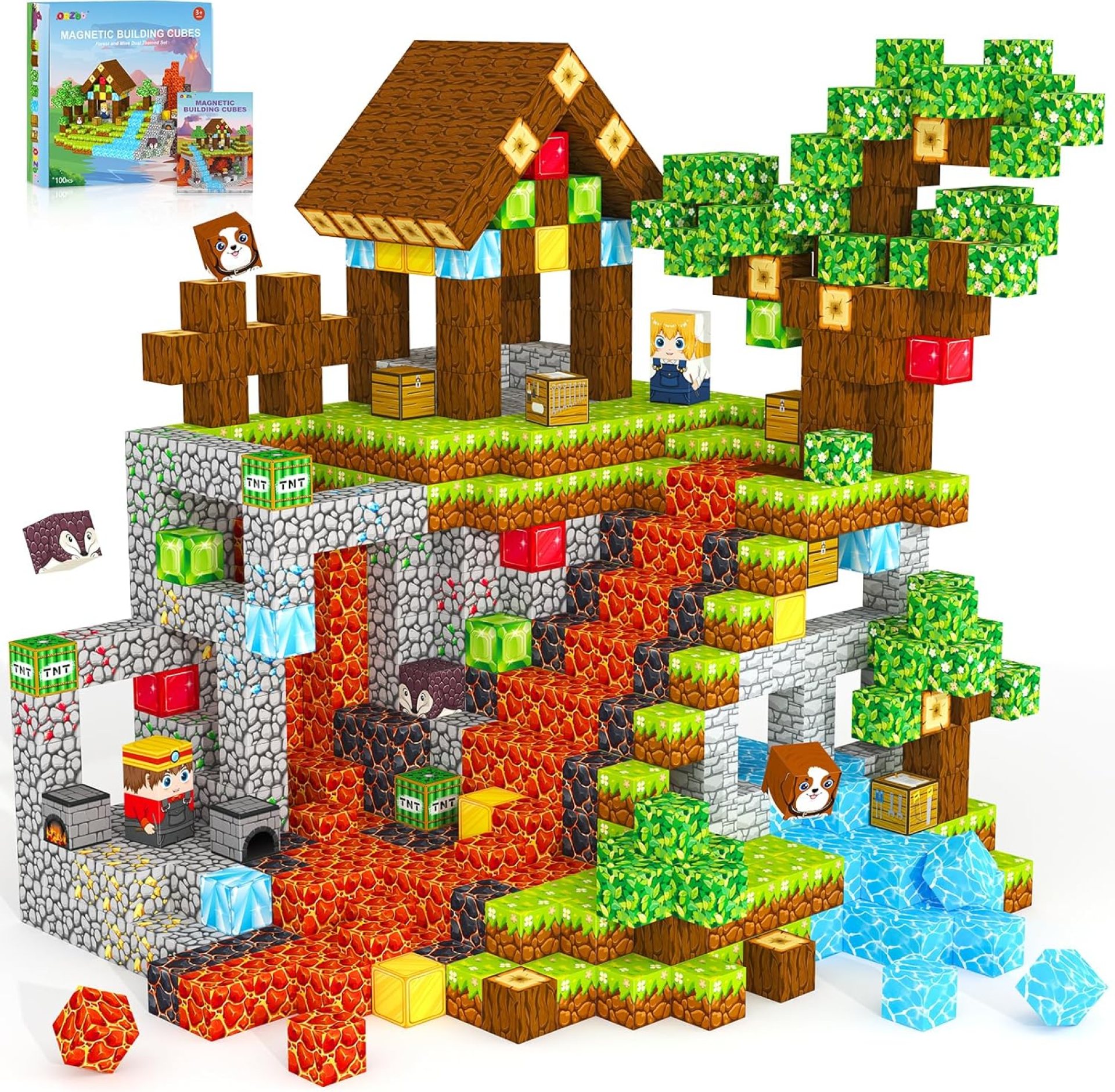 Magnetic Blocks, Magnetic Tiles Building Blocks, Magnet Cubes Toddler Kids Toys, Sensory STEM Toys for 3-5 4-6 5-7 6-8 Year Old Boys Girls Easter Birthday Gifts Travel Outdoor Kids Games (0.8IN/2CM) Magnetic Blocks, Magnetic Tiles Building Blocks, Magnet Cubes Toddler Kids Toys, Sensory STEM Toys for 3-5 4-6 5-7 6-8 Year Old Boys Girls Easter Birthday Gifts Travel Outdoor Kids Games (0.8IN/2CM)