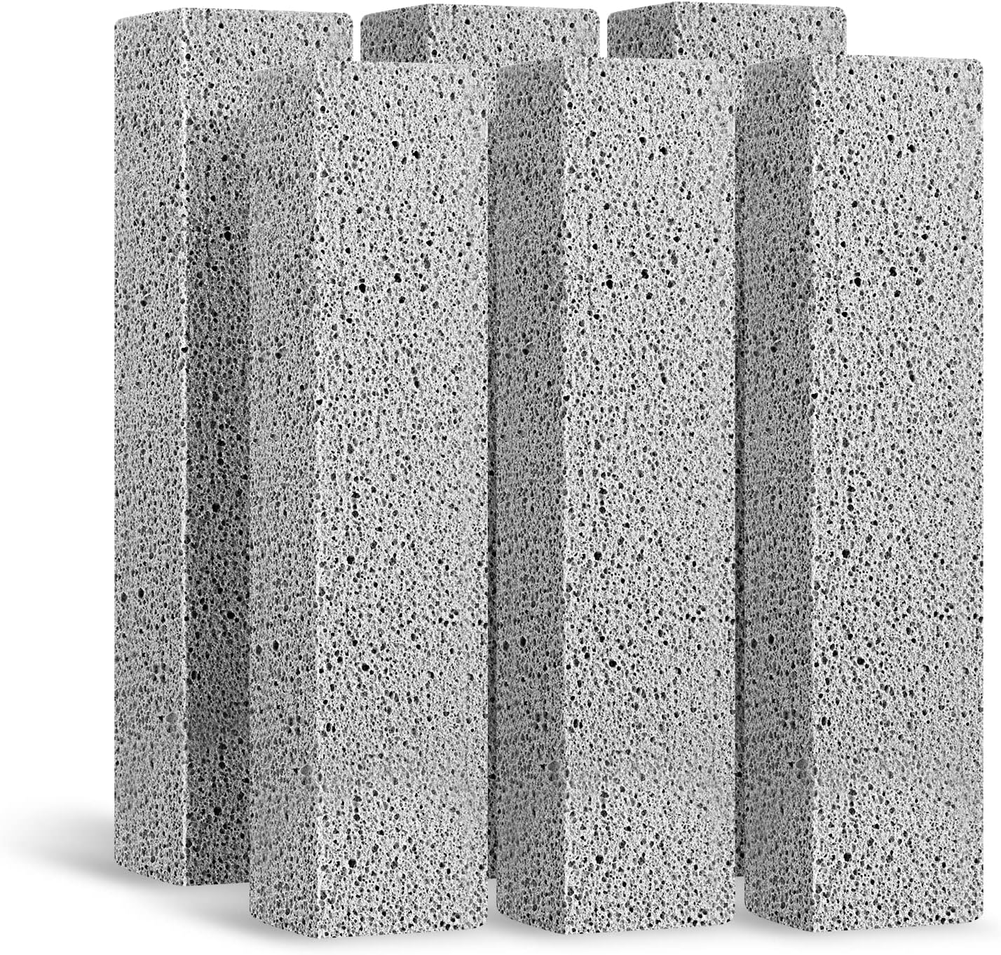 6Pack Pumice Stone for Toilet Cleaning Bowl Stick,Powerfully Cleans Hard Water Rings, Calcium Buildup & Stains, Suitable for Cleaning Toilet, Bathtubs, Kitchen Sink, Grill 6Pack Pumice Stone for Toilet Cleaning Bowl Stick,Powerfully Cleans Hard Water Rings, Calcium Buildup & Stains, Suitable for Cleaning Toilet, Bathtubs, Kitchen Sink, Grill
