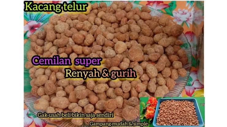 Resep Kue Kacang Telur Nikmati Kelezatannya Resep Kue Kacang Telur Nikmati Kelezatannya