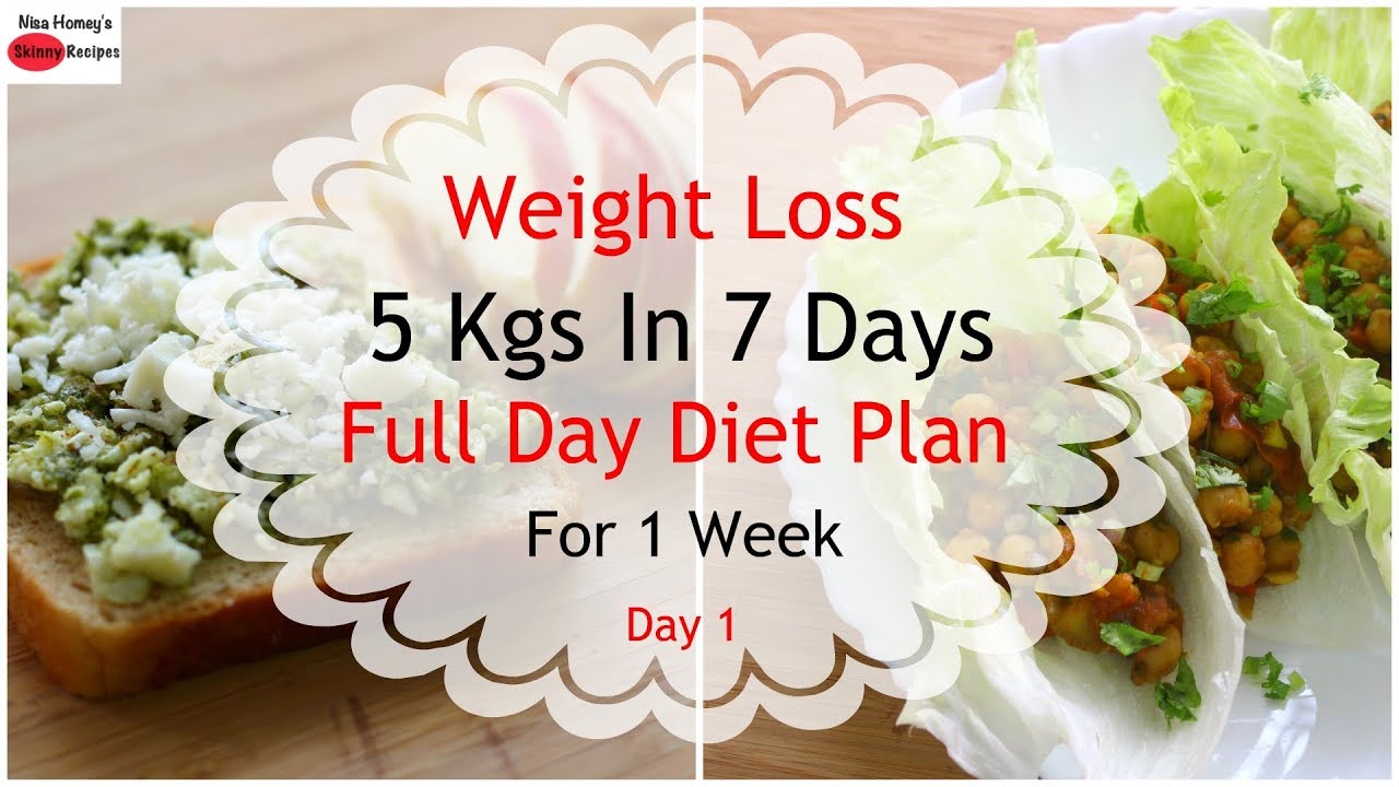 7-day Diet Plan Guaranteed To Lose 5 Kg 7-day Diet Plan Guaranteed To Lose 5 Kg