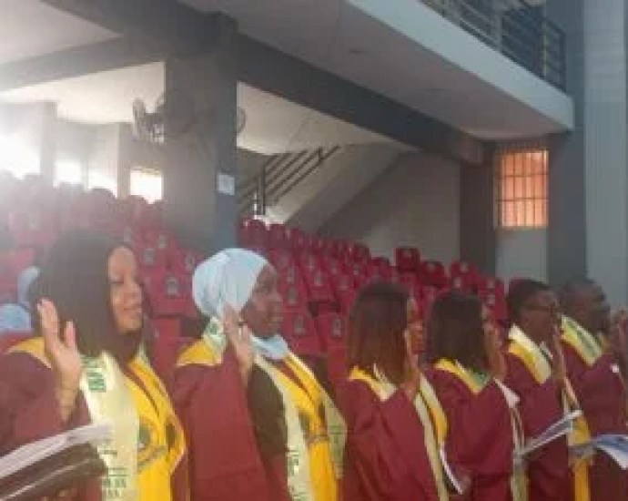 MDCN inducts 7 EkoUNIMED medical graduands MDCN inducts 7 EkoUNIMED medical graduands