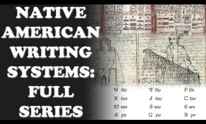 Map of Native American writing systems Map of Native American writing systems