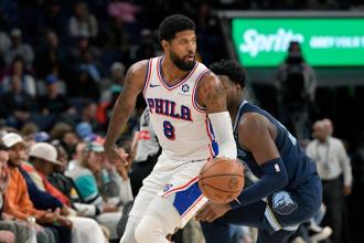 Paul George exits Sixers recreation after hyperextending left knee, once more Paul George exits Sixers recreation after hyperextending left knee, once more