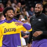 LeBron James and Bronny turn into 1st father-son pair to play collectively in NBA historical past LeBron James and Bronny turn into 1st father-son pair to play collectively in NBA historical past