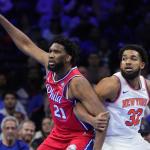 Joel Embiid sluggish, struggles in 76ers return in lopsided loss to Knicks Joel Embiid sluggish, struggles in 76ers return in lopsided loss to Knicks
