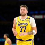 Luka Dončić sits out Thursday's Lakers game, but LeBron James leads win over Blazers Luka Dončić sits out Thursday's Lakers game, but LeBron James leads win over Blazers