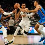 Bucks vs. Thunder NBA Cup score, live updates: Giannis Antetokounmpo, Shai Gilgeous-Alexander vie for NBA's midseason crown Bucks vs. Thunder NBA Cup score, live updates: Giannis Antetokounmpo, Shai Gilgeous-Alexander vie for NBA's midseason crown