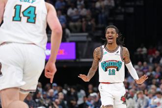 Grizzlies star Ja Morant fined K for throwing ball into stands during loss to Knicks Grizzlies star Ja Morant fined K for throwing ball into stands during loss to Knicks