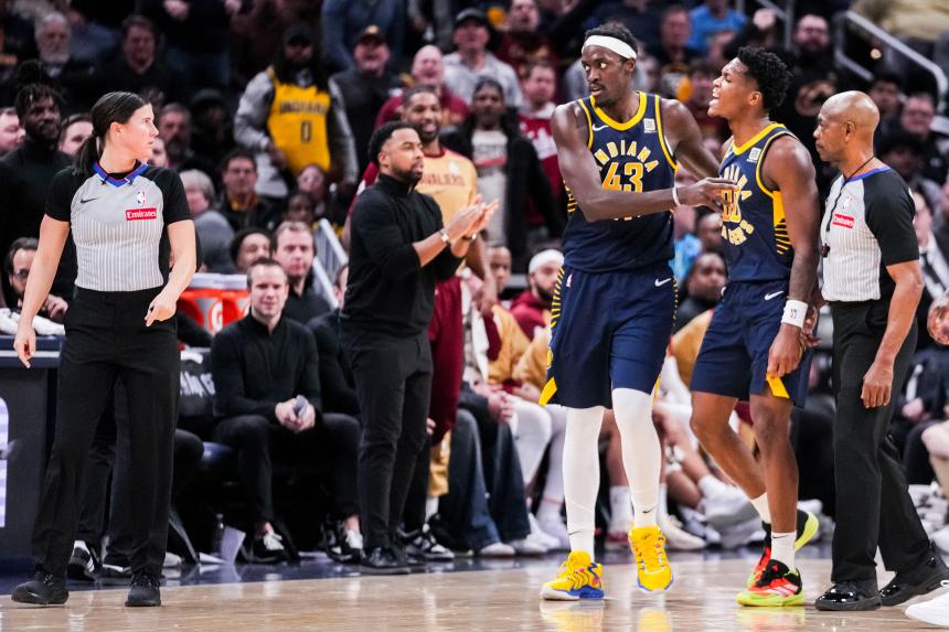 Pacers’ Bennedict Mathurin suspended for 1 game after bumping into official, ejection in loss to Cavaliers Pacers’ Bennedict Mathurin suspended for 1 game after bumping into official, ejection in loss to Cavaliers