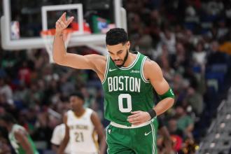 Jayson Tatum hits vintage game-winner as Celtics avoid upset by shorthanded Pelicans Jayson Tatum hits vintage game-winner as Celtics avoid upset by shorthanded Pelicans