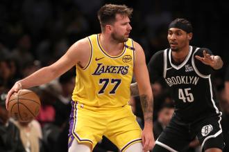 Luka Dončić's triple-double not enough for Lakers in loss to 12th-place Nets Luka Dončić's triple-double not enough for Lakers in loss to 12th-place Nets