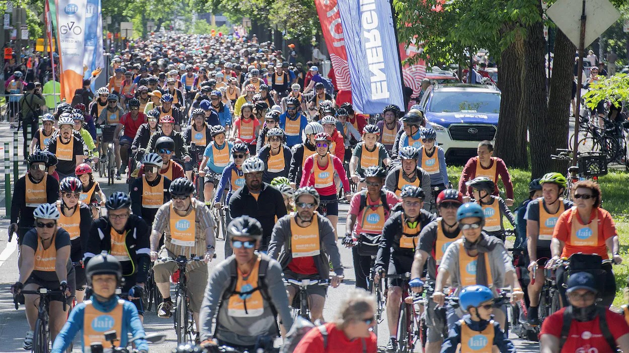 Environ 40 000 cyclistes attendus à Montréal pour les 40 ans du Tour de l’île Environ 40 000 cyclistes attendus à Montréal pour les 40 ans du Tour de l’île