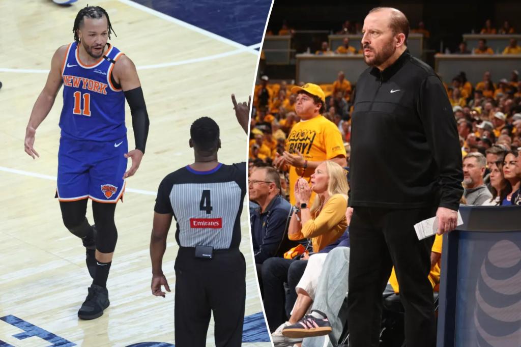 Knicks’ Tom Thibodeau blasts refs for slew of Jalen Brunson foul calls Knicks’ Tom Thibodeau blasts refs for slew of Jalen Brunson foul calls