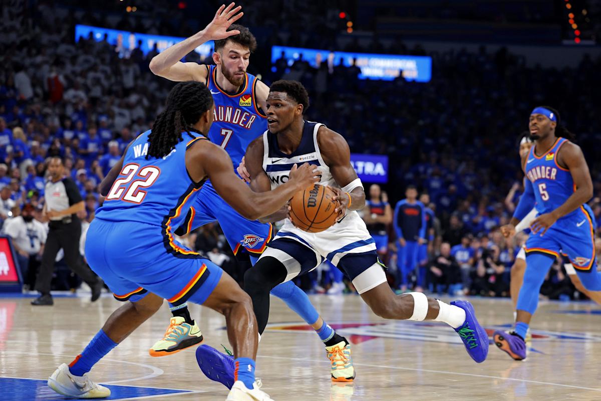 Anthony Edwards points tonight: Timberwolves star struggles against Thunder Anthony Edwards points tonight: Timberwolves star struggles against Thunder