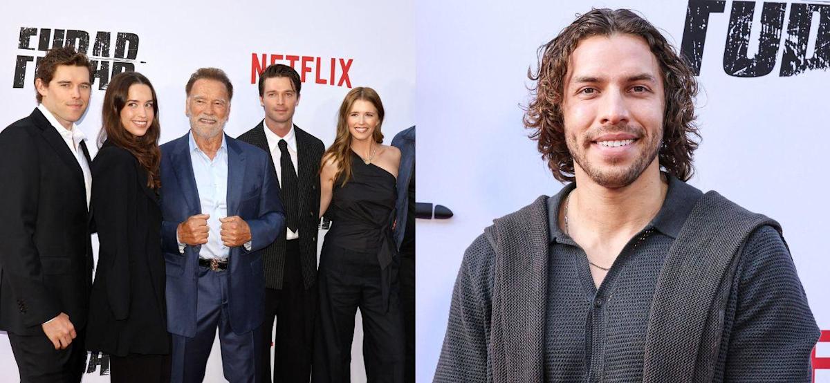 Arnold Schwarzenegger’s Look-Alike Son Left Out Of Family Photo With Half-Siblings At The Actor’s Event Arnold Schwarzenegger’s Look-Alike Son Left Out Of Family Photo With Half-Siblings At The Actor’s Event