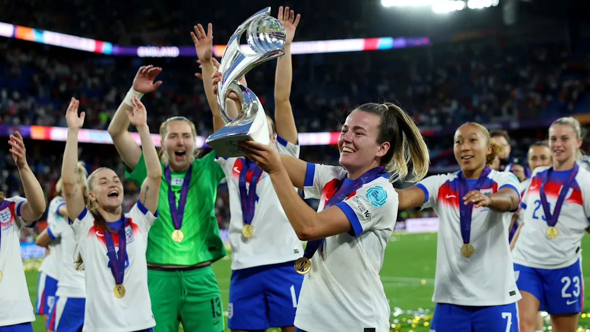 See England’s EURO 2025 trophy at Friday’s WSL Brighton clash See England’s EURO 2025 trophy at Friday’s WSL Brighton clash