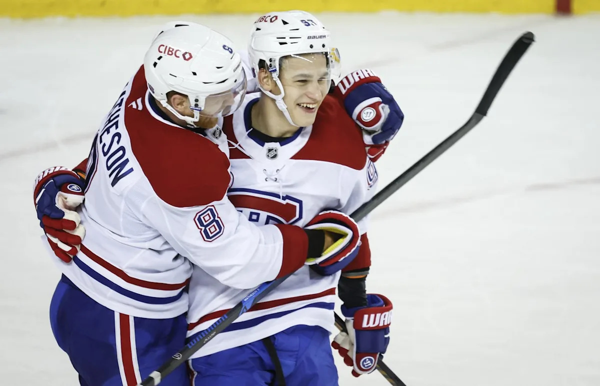 Mike Matheson scores OT winner, Canadiens edge Flames 2-1 Mike Matheson scores OT winner, Canadiens edge Flames 2-1