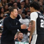 Spurs rookie Dylan Harper sidelined with calf strain, team announces Spurs rookie Dylan Harper sidelined with calf strain, team announces