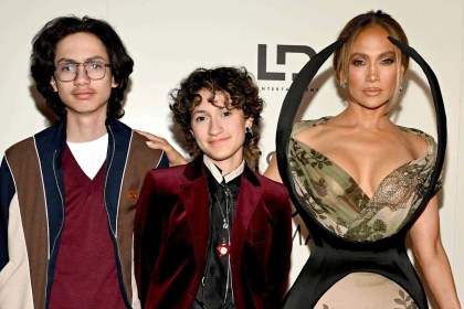 Jennifer Lopez Poses with Her Twins, 17, at “Kiss of the Spider Woman” N.Y.C Screening Jennifer Lopez Poses with Her Twins, 17, at “Kiss of the Spider Woman” N.Y.C Screening