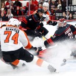 Jarvis scores winner late in OT as Hurricanes top Flyers 4-3 Jarvis scores winner late in OT as Hurricanes top Flyers 4-3