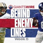 New York Giants vs. New Orleans Saints: Behind Enemy Lines New York Giants vs. New Orleans Saints: Behind Enemy Lines