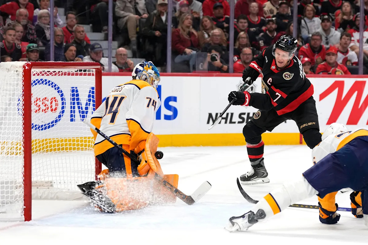 Senators’ Tkachuk being evaluated after exiting loss to Predators Senators’ Tkachuk being evaluated after exiting loss to Predators