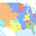 Broadcast maps for Week 1 of 2025 NFL season Broadcast maps for Week 1 of 2025 NFL season