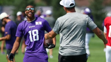 Justin Jefferson des Vikings opens onto the state of mind while being injured Justin Jefferson des Vikings opens onto the state of mind while being injured