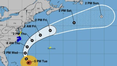 Tropical storm warning issued for NC as “fatal” rip currents planned on the east coast – see the last path Tropical storm warning issued for NC as “fatal” rip currents planned on the east coast – see the last path