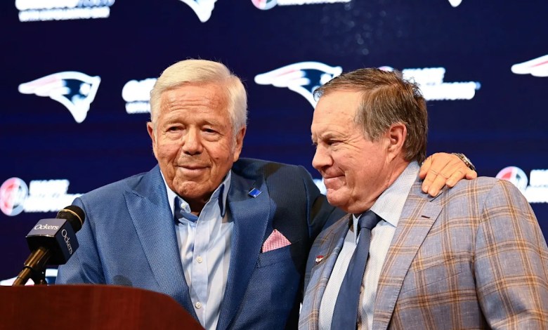Mike Vrabel on Bill Belichick and Robert Kraft’s Hall of Fame chances Mike Vrabel on Bill Belichick and Robert Kraft’s Hall of Fame chances